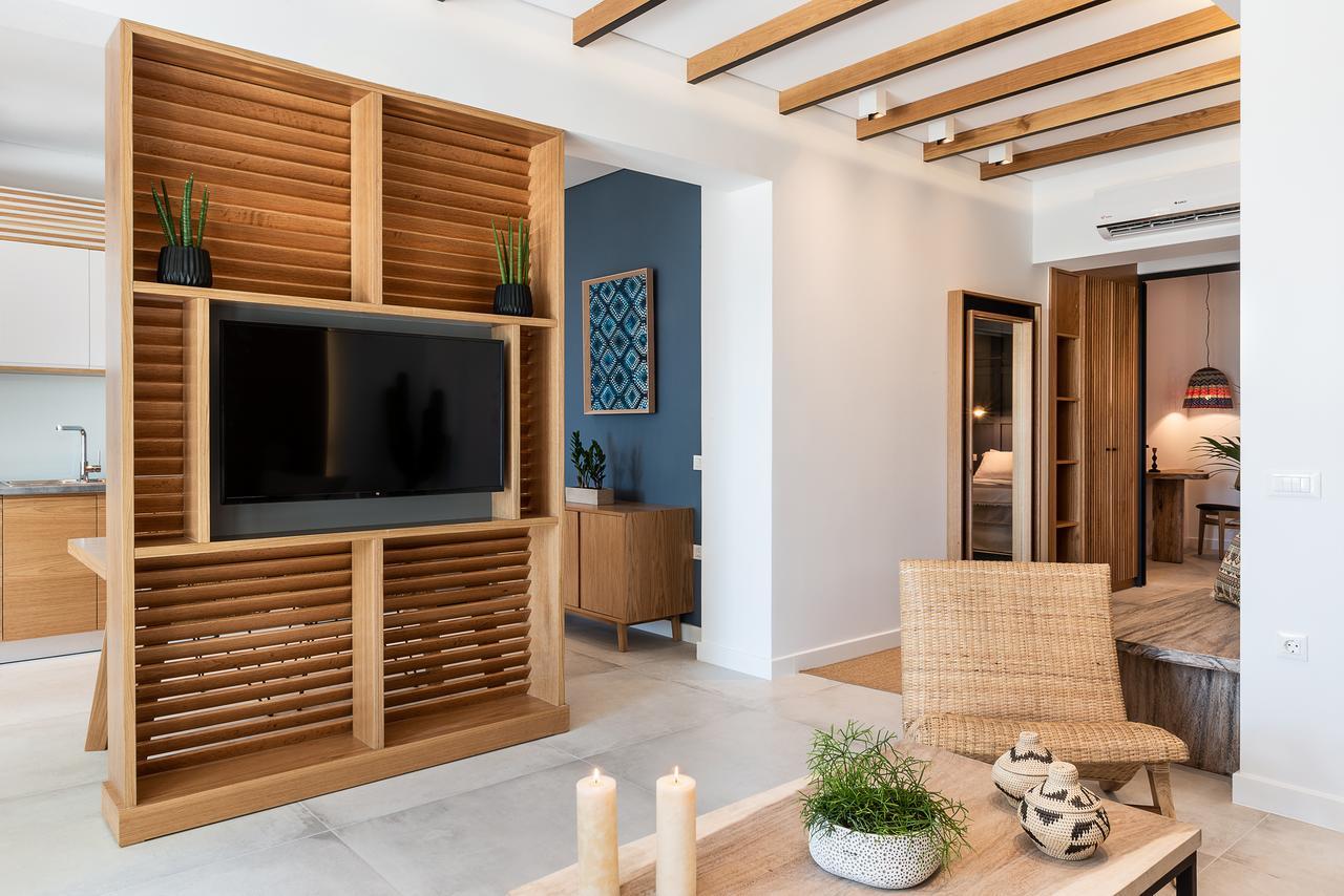 Blue Island Luxury Apartment Kato Daratso Bagian luar foto