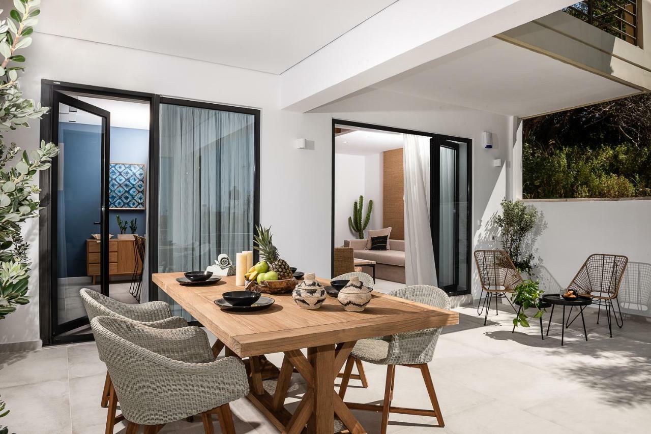 Blue Island Luxury Apartment Kato Daratso Bagian luar foto
